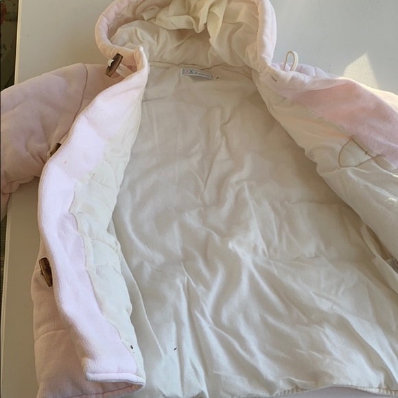 PAPPA & CICCIA P&C Pink toggle coat 24 months - Picture 4 of 6